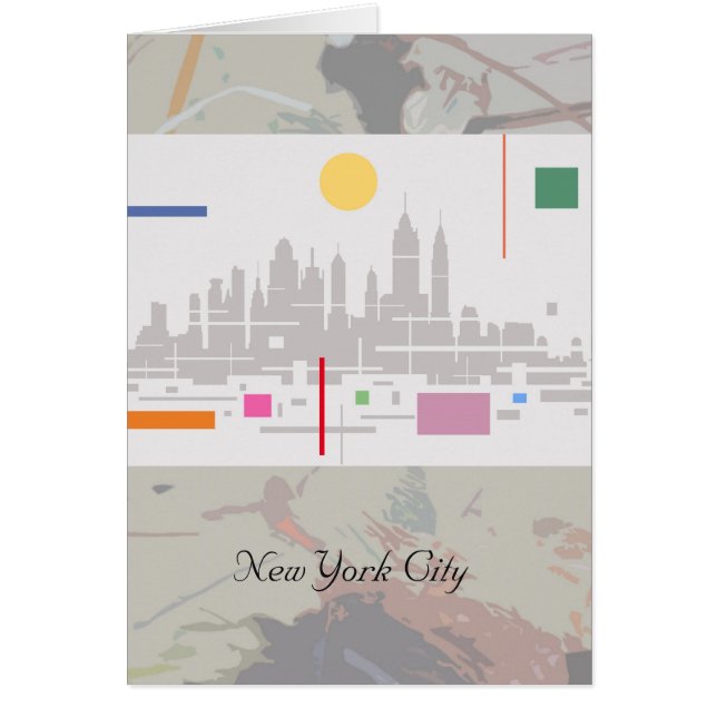 Cartão Nova Iorque (Frente)