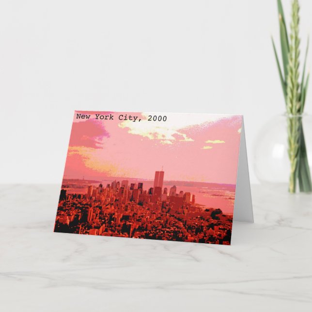 Cartão Nova Iorque 2000 (Frente)