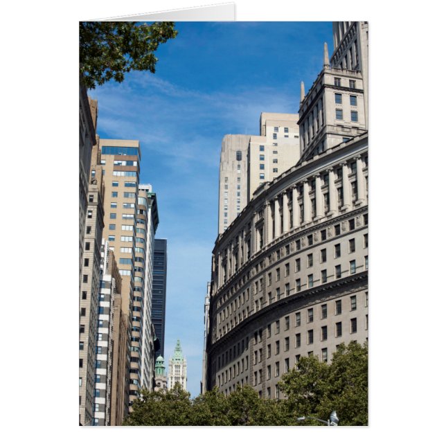 Cartão Nova Iorque de Construção de Óleo Padrão (Frente)