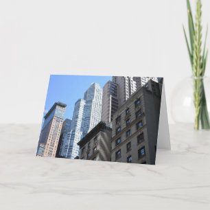 Cartão Nova Iorque de fotografia da arquitetura Manhattan