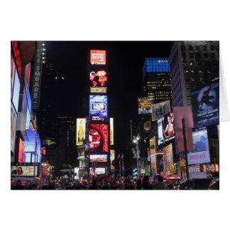 Cartão Nova Iorque de Times Square