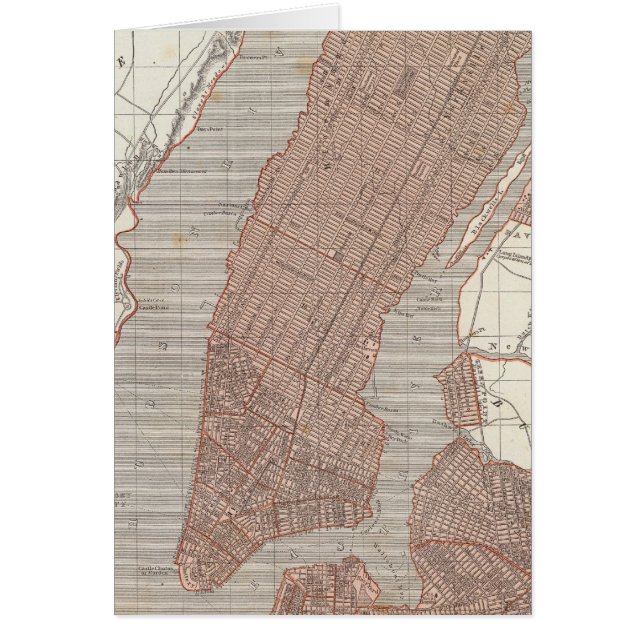 Cartão Nova Iorque e vizinhança (Frente)