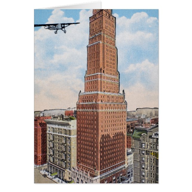 Cartão Nova Iorque: Torre Ritz (Frente)