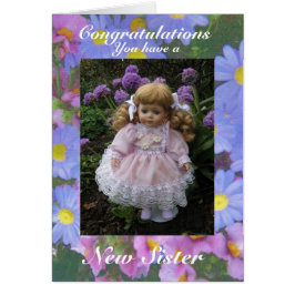 Cartão Nova Irmã