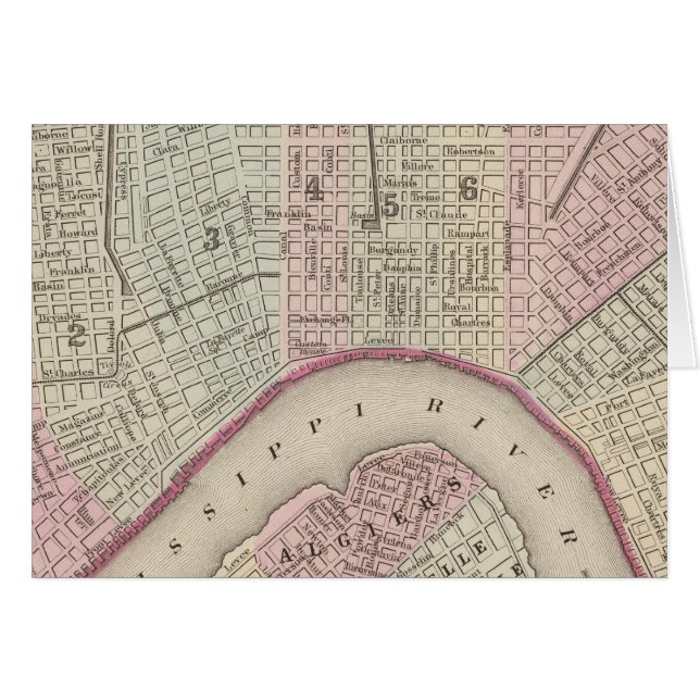 Cartão Nova Orleans 3 (Frente Horizontal)