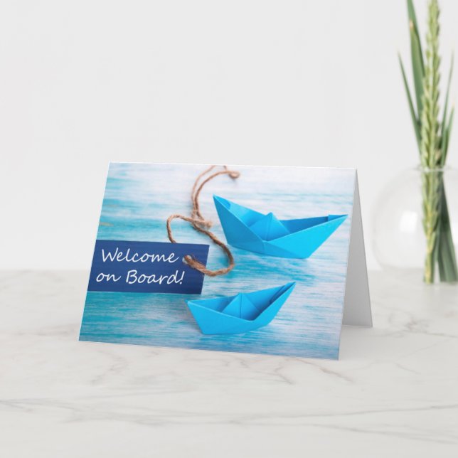 Cartão Nova Série De Aluguer - Bem-Vindo À Equipe - Integ (Frente)