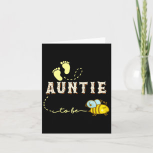 Cartão Nova Tia Tia Para Abelha Tia Para Ser Dia das Mães