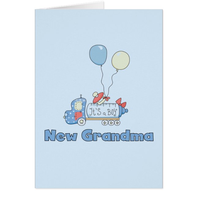 Cartão Nova vovó de Camisetas e presentes (Frente)