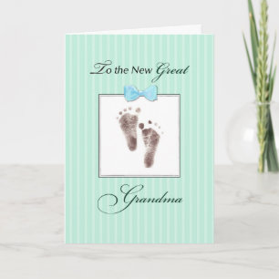 Cartão Nova vovó Excelente do Avô Excelente do Futuro Ver