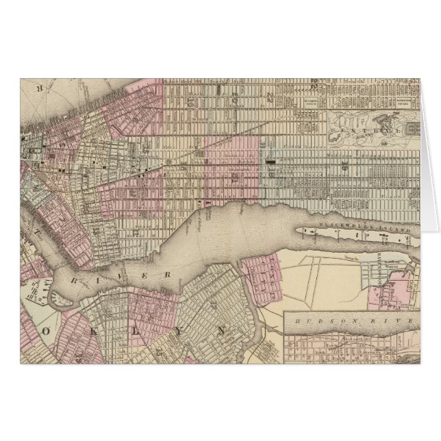 Cartão Nova York, Brooklyn 3 (Frente Horizontal)