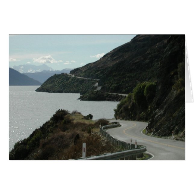 Cartão Nova Zelândia (Frente horizontal)