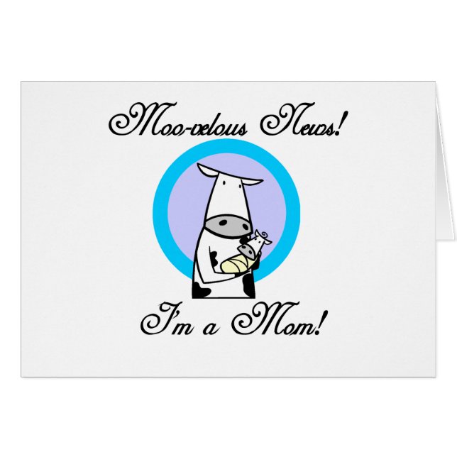 Cartão Novas Camisetas e presentes da mãe (Frente Horizontal)