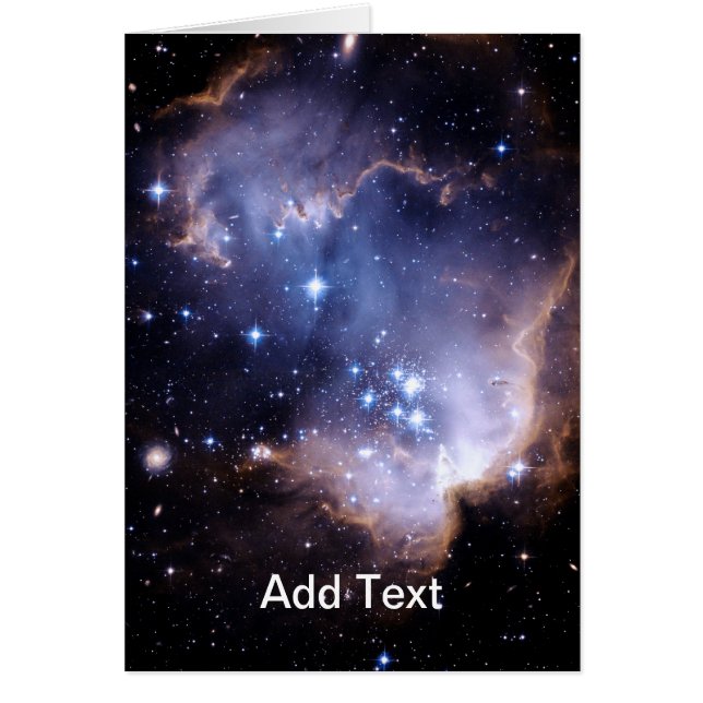 Cartão Novas estrelas de formação (Frente)