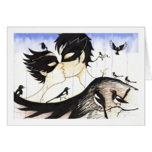 Cartão Nove para um beijo