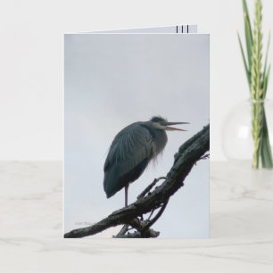 Cartão November Great Blue