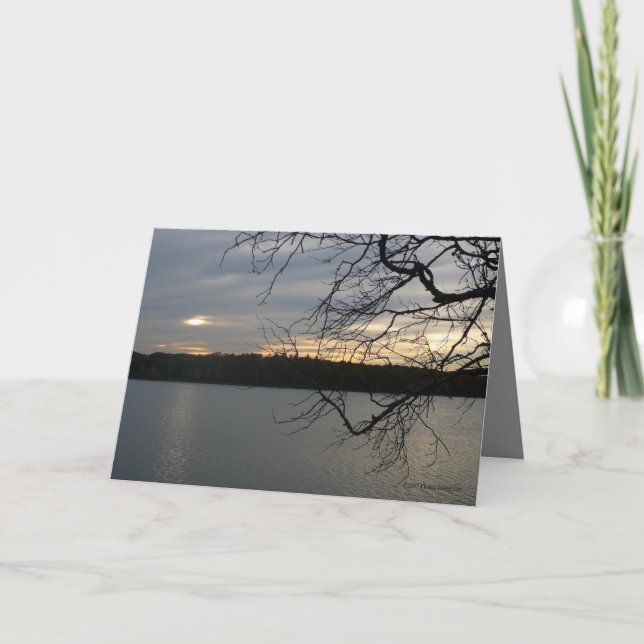 Cartão November Sky (Frente)