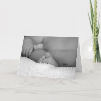 Cartão Novo bebê