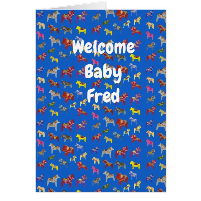 Cartão Novo Bebê (Frente)