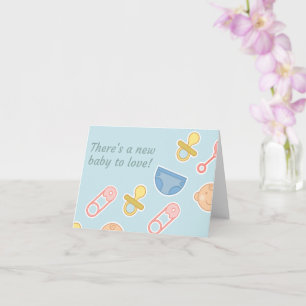 Cartão Novo bebê