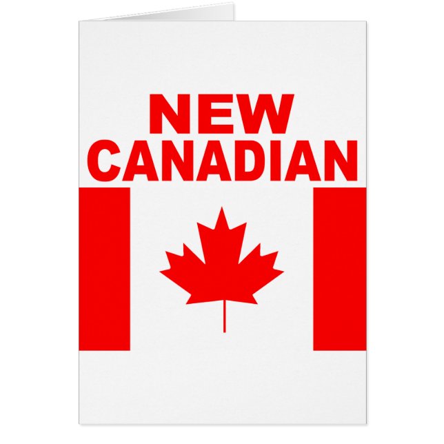 CARTÃO NOVO CANADIANO (Frente)