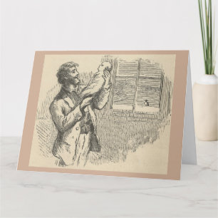 Cartão novo clássico do bebê