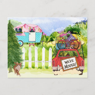 Cartão novo do endereço