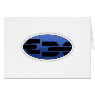 Cartão novo do logotipo de ESN