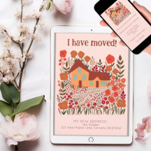 Novo Endereço Doméstico Que Movimentei Flores De F