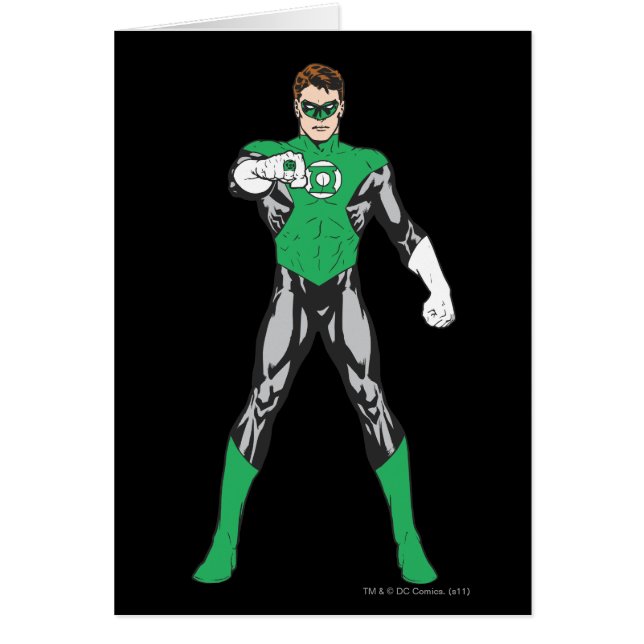 Cartão Novo Lanterna Verde 4 (Frente)