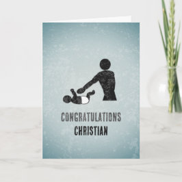 Cartão Novo Pai Engraçado - Personalize a Paternidade com