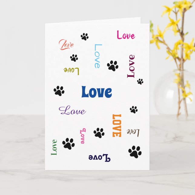 Cartão Novo Pet (Flor Amarela)