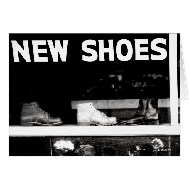 Cartão Novos Calçados (Frente Horizontal)