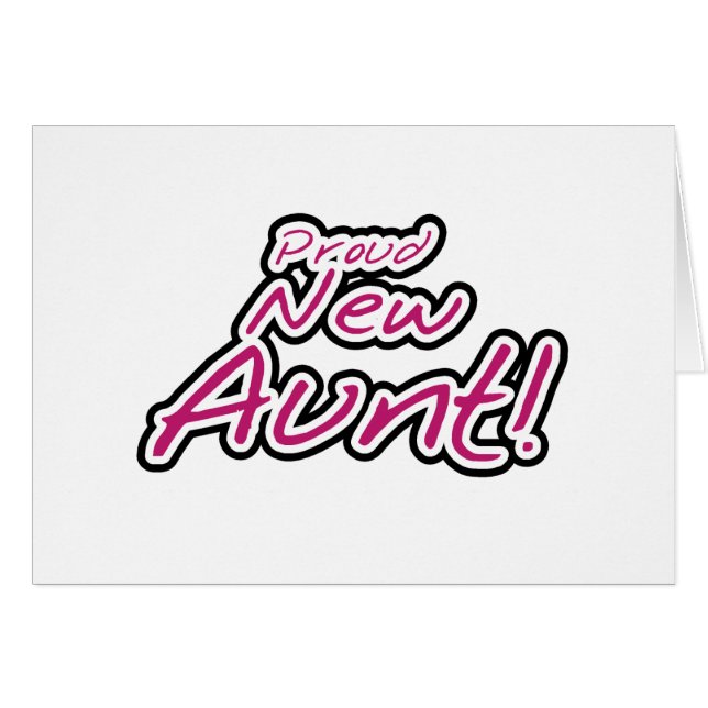 Cartão Novos camisetas e presentes orgulhosos (Frente Horizontal)