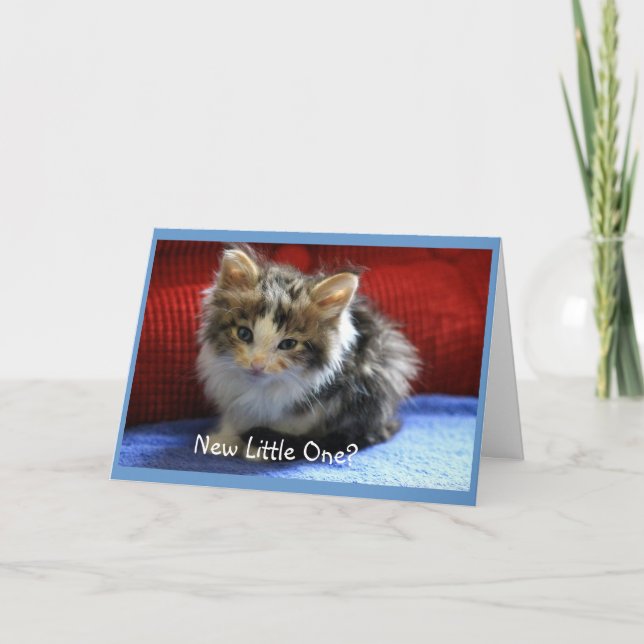 Cartão Novos Parabéns para bebês (Frente)