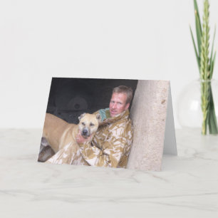Cartão Nowzad and pen waiting greeting card