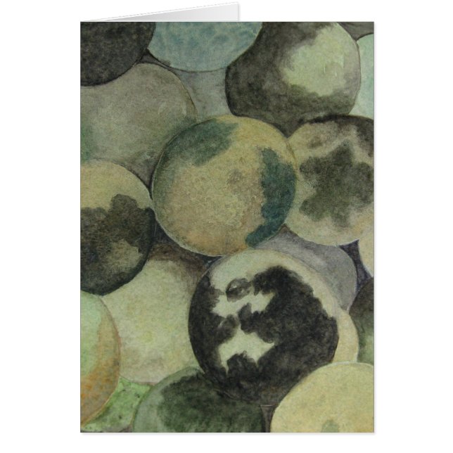 Cartão Nozes Preto (Frente)