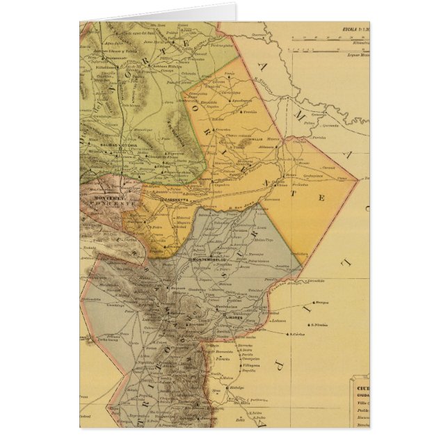 Cartão Nuevo Leon (Frente)