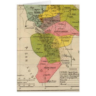 Cartão Nuevo Leon, México