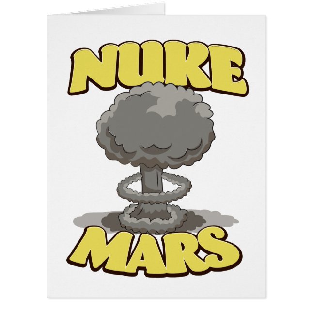 Cartão Nuke Marte (Frente)