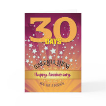 Numeral de Negrito do Aniversário de Recuperação d