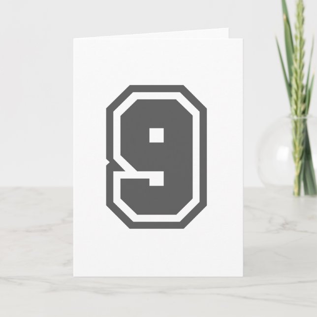 Cartão Número 9 (Frente)