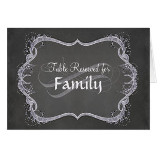 Cartão Números da mesa - redemoinho tipográfico da folha