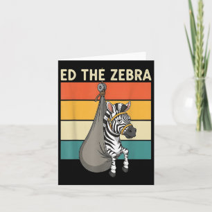 Cartão Nunca Esqueça Ed Da Zebra Capturada