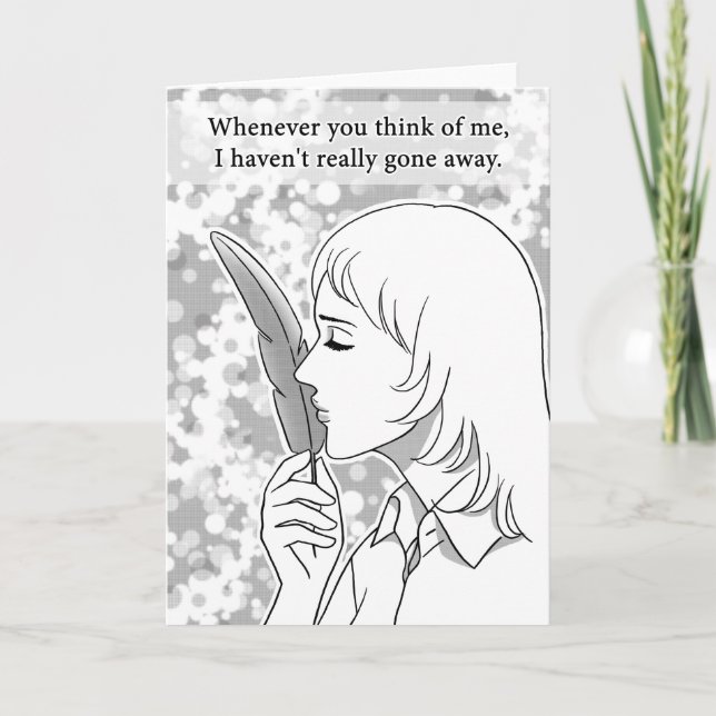 Cartão Nunca realmente foi embora (Frente)