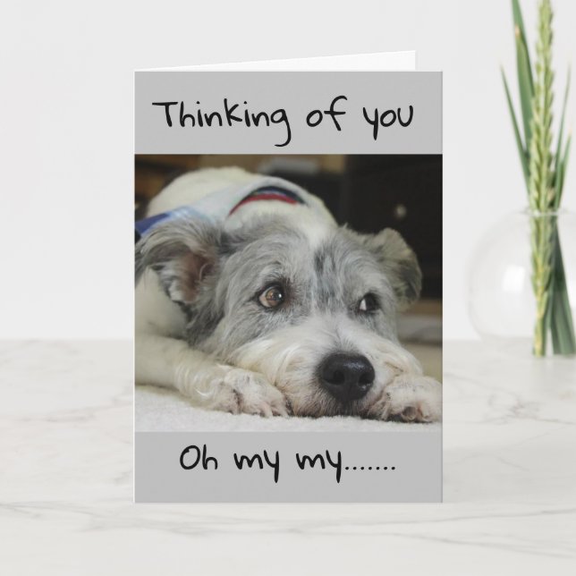 CARTÃO NUNCA SABIA O QUANTO EU IRIA "SENTIR SUA FALTA" (Frente)