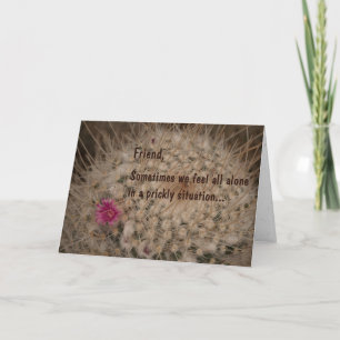 Cartão Nunca Sozinho: Incentivo a tempos difíceis