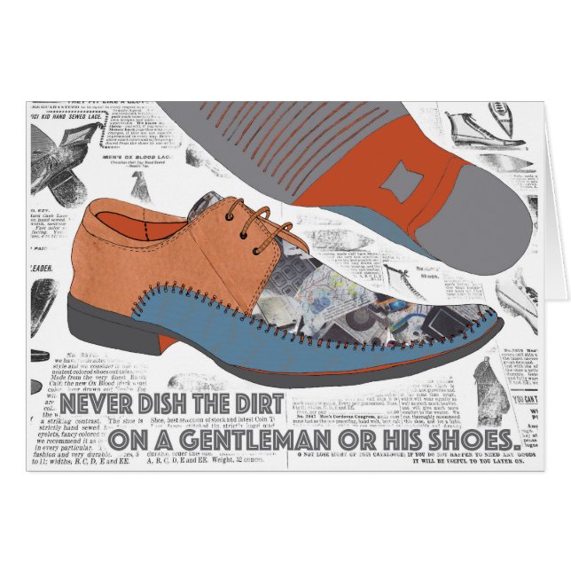 Cartão Nunca torne côncava a sujeira (Frente Horizontal)