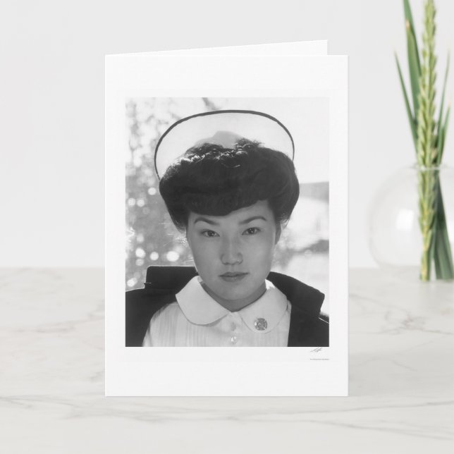 Cartão Nurse Aiko Hamaguchi 1943 (Frente)