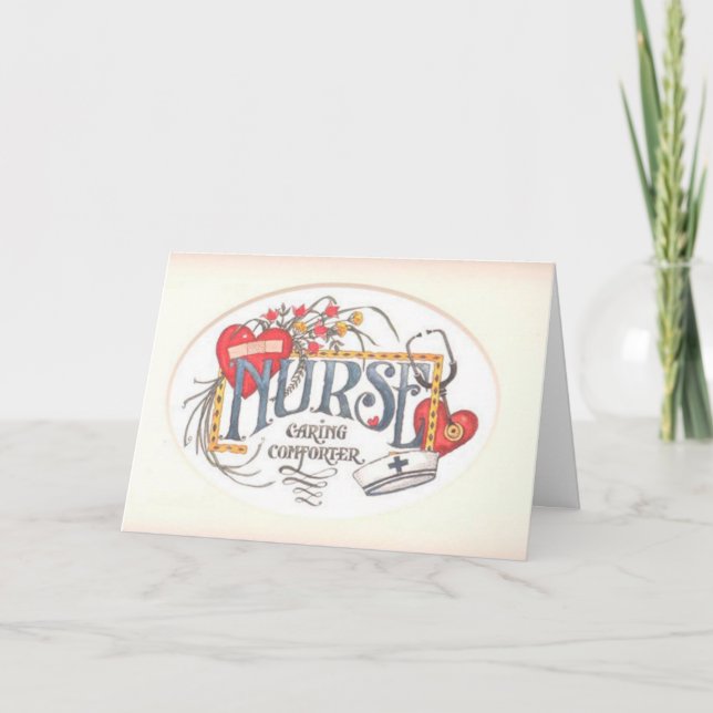 Cartão Nurse's Day Greeting Card (Frente)