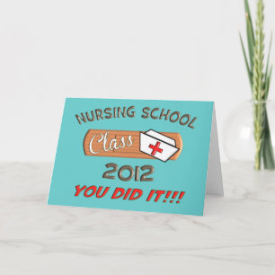 Cartão Nursing School 2012 Graduation Card